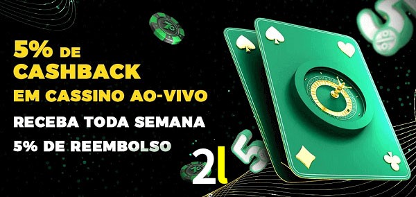 Promoções do cassino ao Vivo 2l